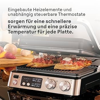 新品　BRAUN MultiGrill 7 CG7040 MultiGrill 7 bordsgrill CG 7044 svart/rostfritt stål | Braun SE
